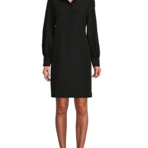 Preston & York Black Long Sleeve Dress